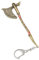 SONGCHANGJEWELRY Spiel-Schlüsselanhänger – Cosplay-Metall-Schlüsselanhänger – Spiel-Geschenke für Männer, Frauen, Teenager, Leviathan Axt Schlüsselanhänger 1, Standard größe
