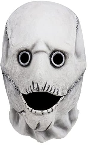 SINSEN Corey Taylor Mask DJ Cosplay Costume Horror Latex Realistic Mask for Adult Halloween Party Props Merch