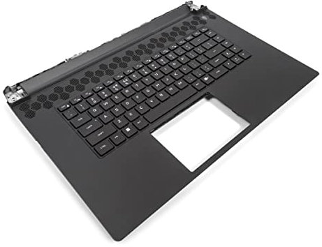 Dell Alienware m17 R5 AMD Palmrest & US/INT ENGLISH RGB Backlit Keyboard - 0VNRXH + 0K7MKJ (DVWW7) (Renewed)