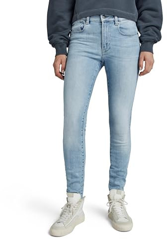 G-STAR Damen Lhana Skinny Jeans Jeans, Blau (Sun Faded Saru Blue D19079-c051-g361), 26W / 32L
