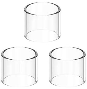RUIYITECH Ersatzglasröhren für TFV8 Big Baby 5-m-l RTA-Ersatzglas, transparent, 3 Stück