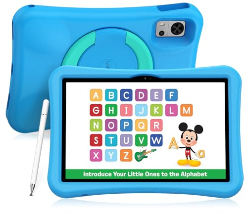 Kinder Tablet 10.1 Zoll Tablet für kinder Android 13.0,UMIDIGI G5 Tab Kids tablets,8(4+4)GB+128GB/1TB TF,Octa-Core,Elterliche Kontrolle Tablet Kinder,6000mAh,SIM/4G-LTE/GPS,WIFI/BT5.0,GMS,AI-Gesicht