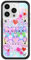 Wildflower Cases – Cotton Candy Teddies Hülle, kompatibel mit Apple iPhone 15 Pro, trendy, Airbrush, Lila, Bären, schützender schwarzer Stoßfänger, 1,2 m Falltest-zertifiziert, kleines Unternehmen im