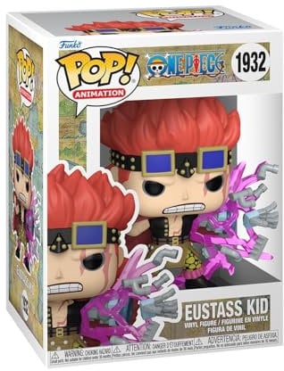 Funko POP! Animation: OP - Eustass Kid With Awakening - One Piece - Collectable Vinyl Figure - Gift Idea - Official Merchandise - Toys for Kids & Adults - Anime Fans - Model Figure for Collectors