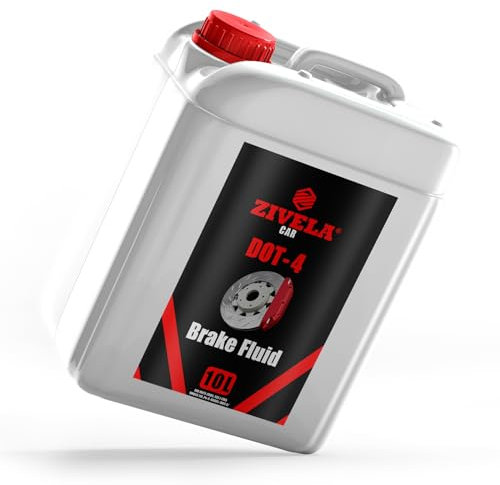 ZIVELA CAR – Brems und Kupplungsflüssigkeit | Brake Dot 4 10L | DOT-4 Bremsflüssigkeit - 10Liter