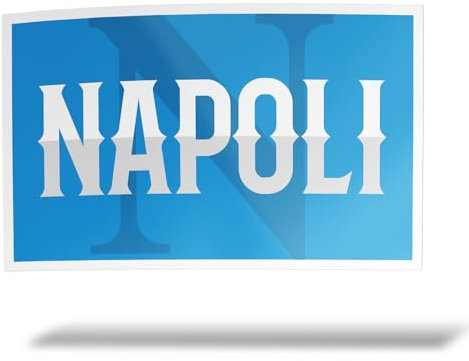 ERREINGE - Adesivo 50 cm ULTRAS NAPOLI - Sticker PVC | Decal compatibile per Auto, Moto, Scooter, Casco, Laptop, Camper, Cofano, Bici
