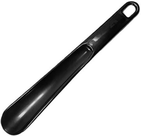 OUDQFCJ 1 PCS Mini Schuhlöffel Kurz Schuhanzieher Plastik Shoe Horn Set mit Wandhalterung