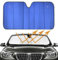 Pare-soleil auto pare-brise intérieur pliable – couvre-soleil auto UV avec ventouses et élastiques, protection solaire pour tableau de bord et sièges, universel pour voitures SUV et camionnettes