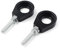SIKUAI 2 piezas de tensor de bloque de ajuste de cadena CNC para motocicleta de 15 mm y 0,6 '' universal para Pit Quad Dirt Bike ATV, negro