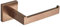 Toilet Roll Holder 1PC Stainless Steel Square Toilet Roll Holder Bathroom Tissue Holder Toilet Paper Holder Bathroom Accessory Toilet Paper Holder(Brushed Rose Gold)