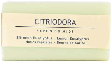 Savon du Midi Seife mit Karitébutter, Citriodora|Zitronen-Eukalyptus, 100g (1)