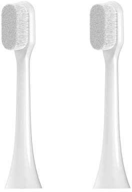 Ersatzköpfe for elektrische Zahnbürsten, kompatibel mit Philips Sonicare, ultraweiche Nano-Borstenbürste for empfindliche Pflege(8 Pcs)