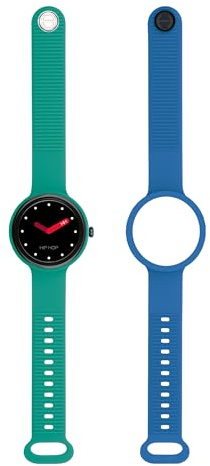 HIP HOP, Smartwatch Hero.NEXT, Smartwatch Donna con 2 Cinturini in Silicone, Ricarica Magnetica, Monitoraggio del Sonno, Funzioni Sport e Salute, Bluetooth 5.0, Compatibile con iOS e Android
