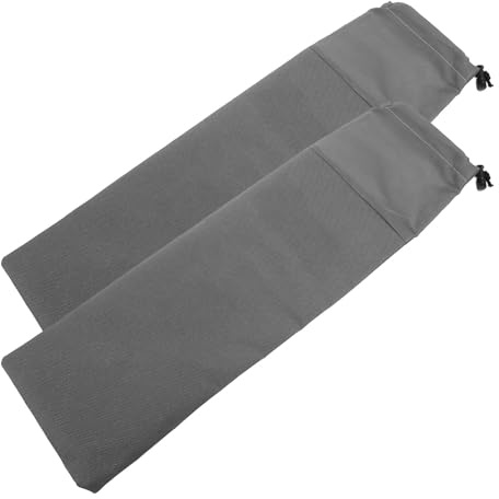 Aufbewahrungstasche für Heringe 2 Stück aus Oxford Stoff für Camping | Tasche für Heringe Camping, Windseil Schnalle, Tragbar und Organizer, für Zeltnägel und Carabiner Zufällige Farbe