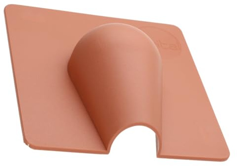 kenable Kabeleinführungs-Abdeckplatte für Außenwände, Braun – Wetterfeste Lochausführung, Kabel-Wanddurchführung, 110 x 110 mm – Verdeckt Bohrschäden und verhindert das Eindringen von Wasser – 30 mm