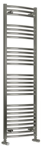 Reina Chrome Straight Towel Rail Radiator - 1600x300mm
