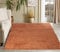 Serdim Rugs Moderner Shaggy Moderner Shaggy Teppich, Terracotta, 80 x 150 cm