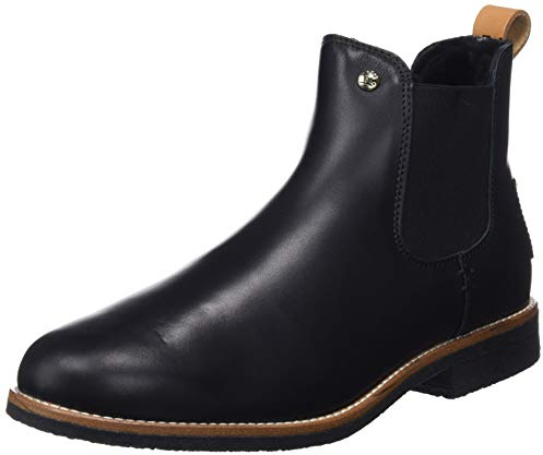 Panama Jack Damen Giordana Igloo Travelling Chelsea-Stiefel, Schwarz, 39 EU