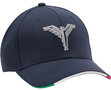 Carlo Colucci Basecap in Satinoptik Navy OS