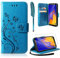 AROYI Kratzfestes Etui mit Magnethalterung für Samsung Galaxy A10 (Kartenfächer)