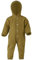 Engel Overall mit Kapuze, 100% Schurwolle Fleece, Natur, Gr. 50/56-86/92, 4 Farben (74/80, Safran melange)