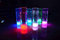 PRECORN 2er Set LED beleuchtetes Longdrinkglas Kunststoff 400ml Trinkglas Partyglas Hochzeit Silvesterparty