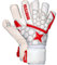 Derbystar APS White Red Star II Torwarthandschuhe Unisex, Weiss rot Silber, 12