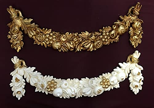 artissimo Wandrelief Wanddeko Türbogen (Ivory-gold)