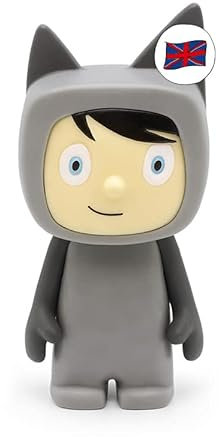 tonies Creative Audio Character - Kids Learning Toys with up to 90 Minutes of Customisable Content for Children, Grey