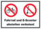 HB-Druck Schild Fahrrad und E-Scooter abstellen verboten A5 (148x210mm)