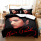 PTNQAZ Elvis Presley Bettwäsche-Set 3D-Bedruckt, bequemes Bettbezug-Set mit Kissenbezügen, Bettwäsche-Set, Bettwäsche, Heimtextilien (King, 1)