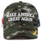 The Hat Depot Original Exklusive Donald Trump Keep America Great/Make America Great Again 3D Signature Cap, 4. Mesh-MAGA-Green Digi Camo, Einheitsgröße