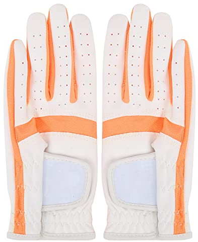 Dilwe Golfhandschuhe, Atmungsaktive Kinder-Golfhandschuhe aus Faserstoff, Golfzubeh?r f¨¹r Kleine Kinder(M) Golf