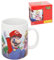 Taza de cerámica Super Mario Peach Toad Luigi y Yoshi taza modelo mug de 325 ml en caja