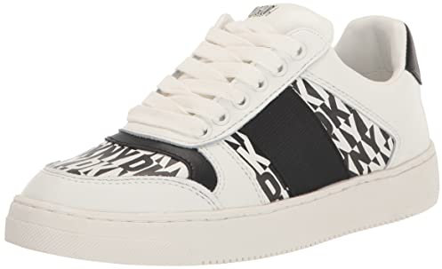 DKNY. Damen Women's Womens Shoes Odlin Sneakers, Black White, 38.5 EU