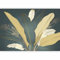 murando PREMIUM Papier peint Abstrait Feuilles Feuillage 200x140 cm Décoration Murale XXL Poster Tableaux Muraux Tapisserie Photo Trompe l'oeil Boho coloré or b-A-0903-a-a