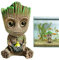 PNOOFR Aquarium Luftblasen Dekoration Baby Groot Aquarium Dekoration Luftblasenstein Blasendekoration für Aquarium Aquarium Groot Luft Sprudler Stein Dekorationen für Aquarien Dekoration
