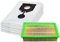 Invest - Staubsaugerbeutel Ersatz, Filtertüten Beutel Kompatibel mit Karcher: 2.889-154.0, NT 30/1 Tact Te L, NT 30/1 Tact Te M, NT 30/1 Tact L, NT 30/1 Ap Te L, NT 30/1 Ap L, 30 l - Weiß, 5 Stück