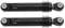 LT Easiyl Lot de 2 amortisseurs de rechange pour machine à laver LG 4901ER2003A 383EER3001G 383EER3001F Noir