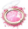Rouge Puder Rosa Silberner Schimmer, Multi-Purpose Blush Puder Makeup, Feines Pulver, Wasserdicht & Schweißfest, Hochpigmentiert, Langlebig Blush Kosmetik für Verschiedene Hauttypen-1 x 14 g, Rosa-02#