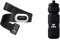 Garmin HRM- Brustgurt, Aufzeichnung von Herzfrequenzwerten, ANT+ und BLE & Erima Unisex Erwachsene Zubehör Team Trinkflasche, Kunststoff, schwarz, Standard