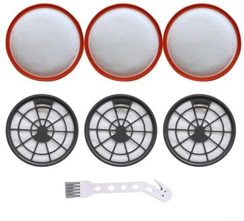 Vilgftyiet Kit de 3 filtros tipo 95 para la serie para Vax Air Compact, filtros pre y post motor para un filtrado mejorado, compatible con aspiradora vertical