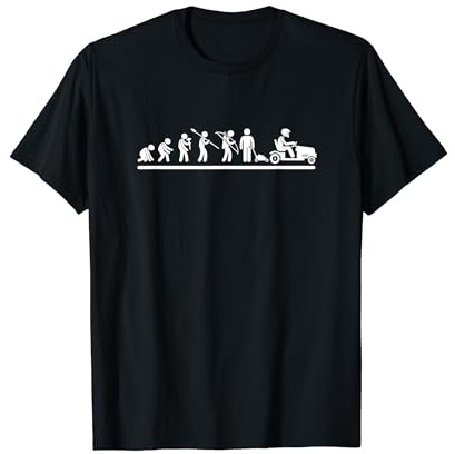 Lawn Mower Racing Evolution Funny Lawn Mower T-Shirt