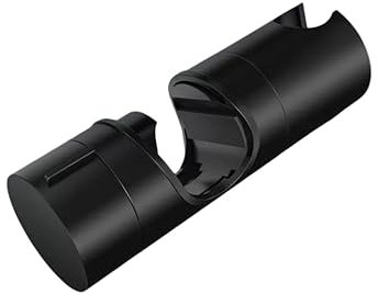 Shwdsy Support Douchette, ABS Réglable Support de Douche, Rotation à 360° Porte Pommeau de Douche, Adapté aux Tiges Coulissantes D'un Diamètre Extérieur de 18 à 25 mm, Utilisé pour Pommeaux de Douche