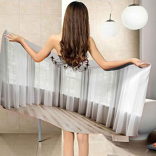 Weiße Vorhänge Für Den Balkon 80 X 160 cm Extra Großes Mikrofaser Strandtuch Für Erwachsene Schnelltrocknendes Handtuch Sandfrei Für Fitness Reisen Sport Wandern Sauna Yoga Schnell Trocknend -6O5D4T9