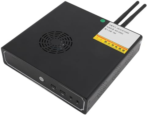 Jectse PC, WiFi 2,4 G Kleiner Desktop-Computer 100–240 V für Gaming-Leistung (I5-13400/8G/256G/5GWIFI EU-Stecker)