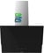 Cecotec Campana Extractora Decorativa 60 cm Bolero Flux DT 608001 Glass Black A++, 210W, Iluminación LED, Succión 800m3/h, Control Táctil, 3 Niveles, Filtro Carbono, Hand Movement, Delay Function