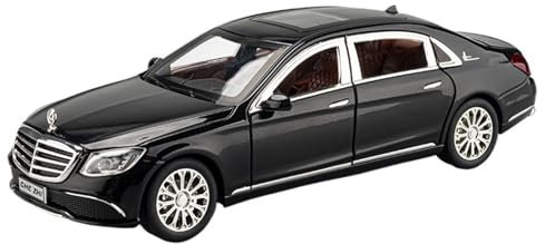 QIANKA Für E300l Automodell E-Klasse Limousine mit interessanten Lichtern und Geräuschen, perfekt zur Ausstellung(Black)