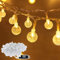 SUBTLETY 30m Lichterkette Außen 240 LEDs Weihnachtsbeleuchtung mit 8 Leuchtmodi Wasserdichte IP44 Lichtstränge für Garten & Balkon Lichterketten für Weihnachten Ostern Halloween Hochzeit (Kugel)