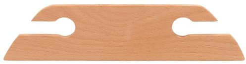 Glattes Webschiffchen aus Holz, Bequem zu Bedienen, Feine Handwerkskunst, Kompakte Größe, Tragbares Webschiffchen für Pullover und Schals (Trapezförmig)